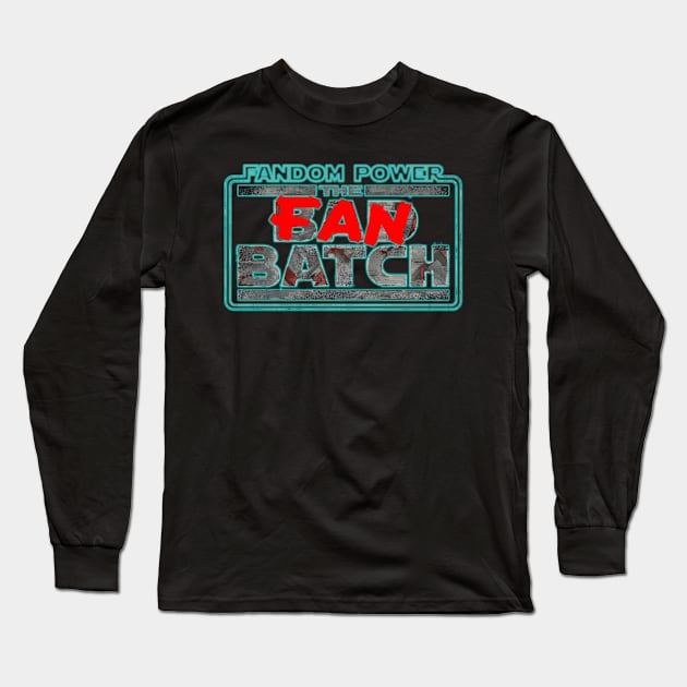 The Fan Batch Long Sleeve T-Shirt by Fandom Power Podcast Merch Shop